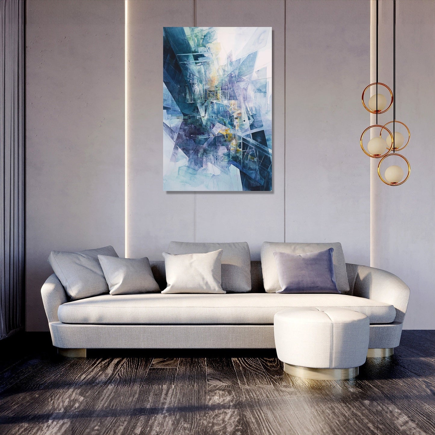 Futuristic Pulse Canvas