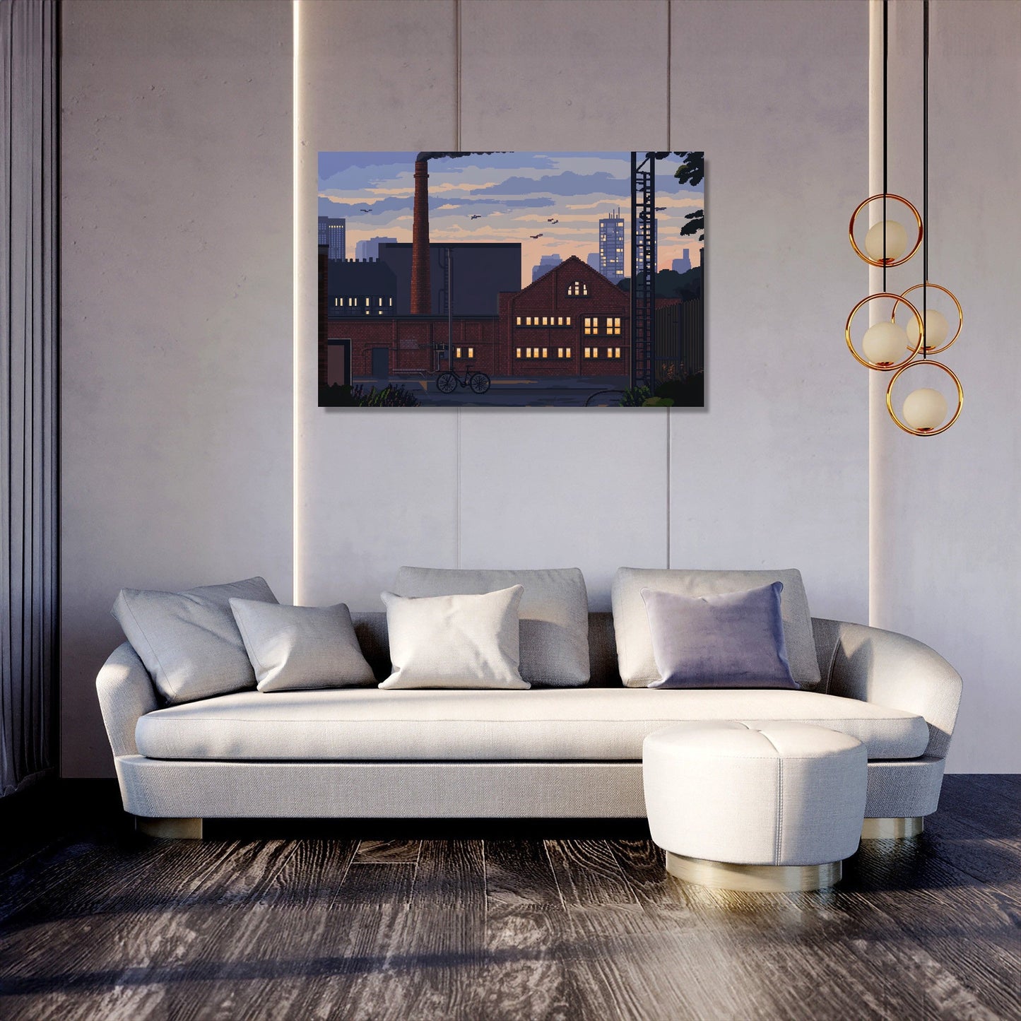 Manchester Factory Canvas