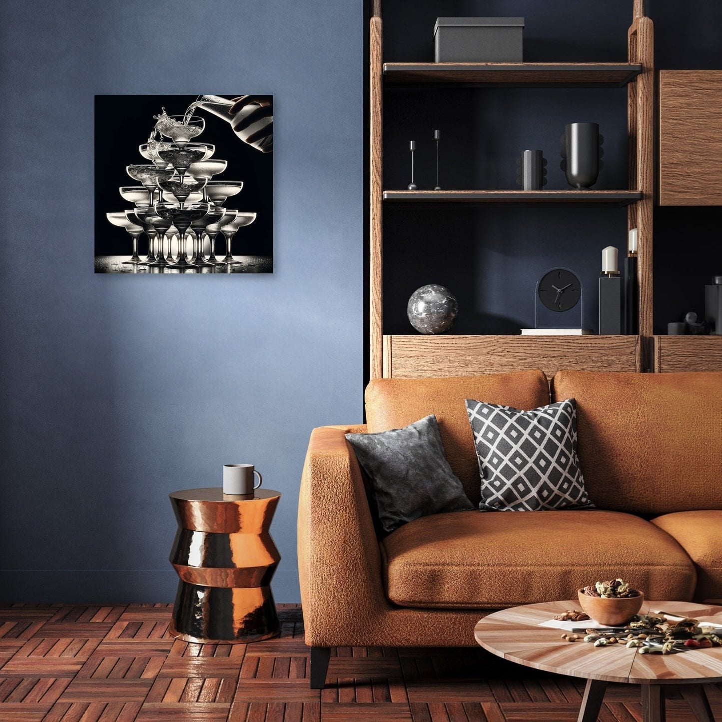 Elegance in Overflow Canvas