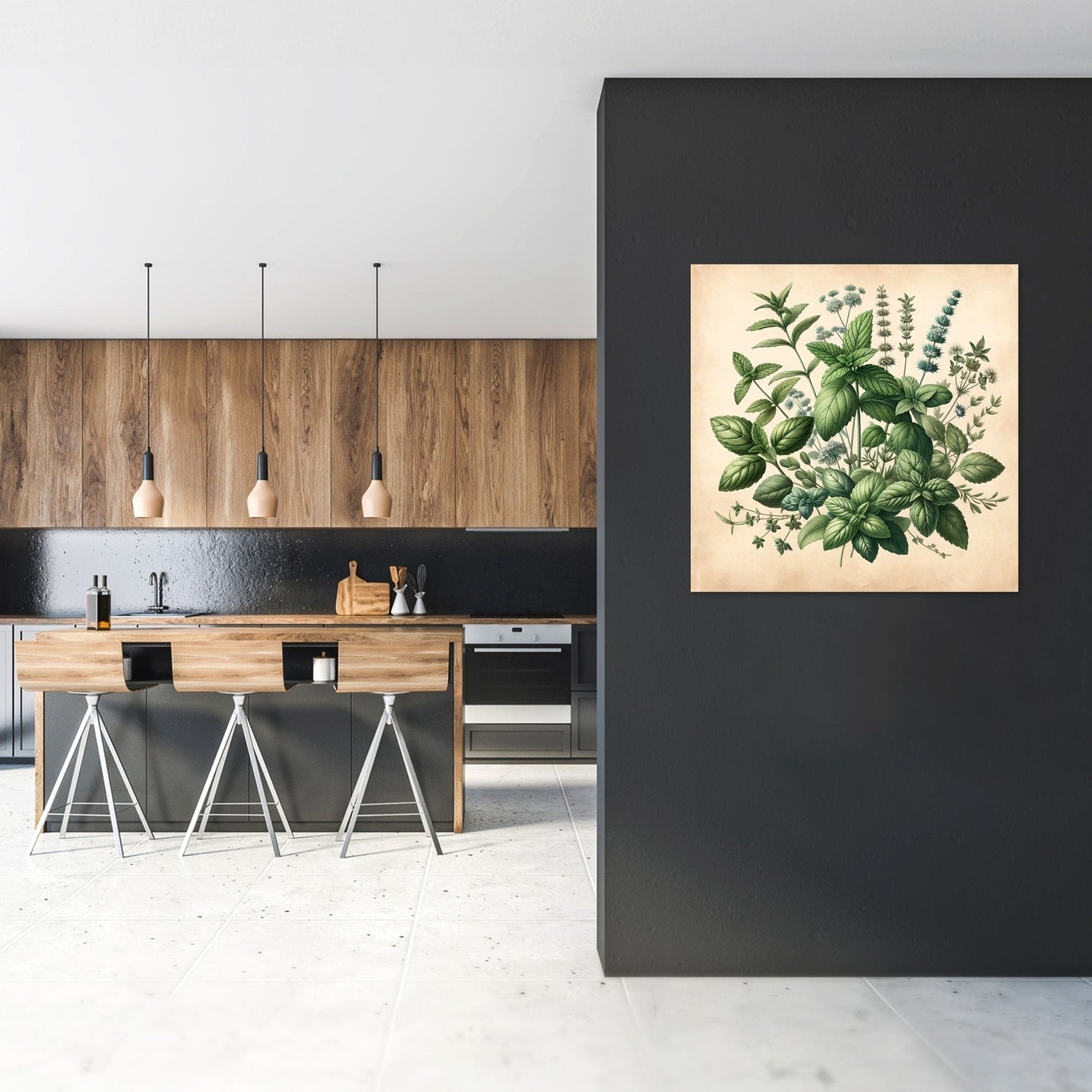 Herbal Harmony Canvas