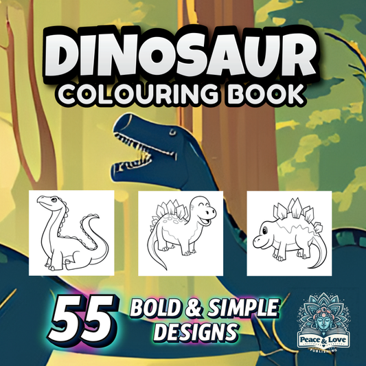 Dinosaur Colouring Book