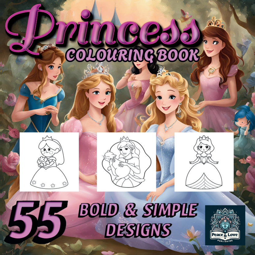 Princess Colouring Book