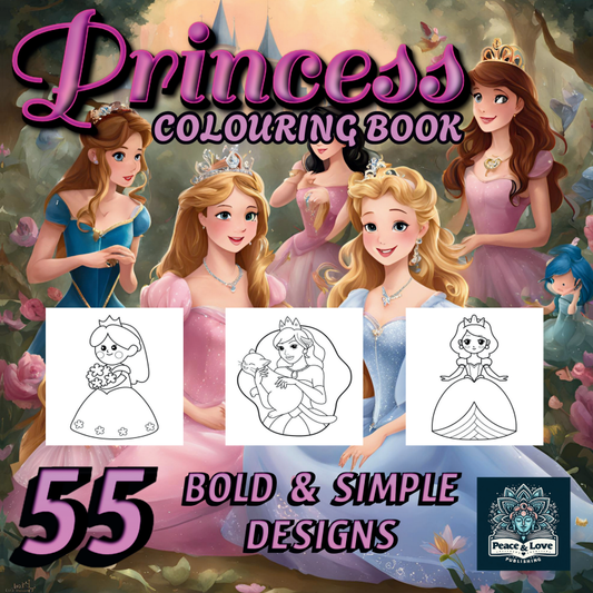 Princess Colouring Book