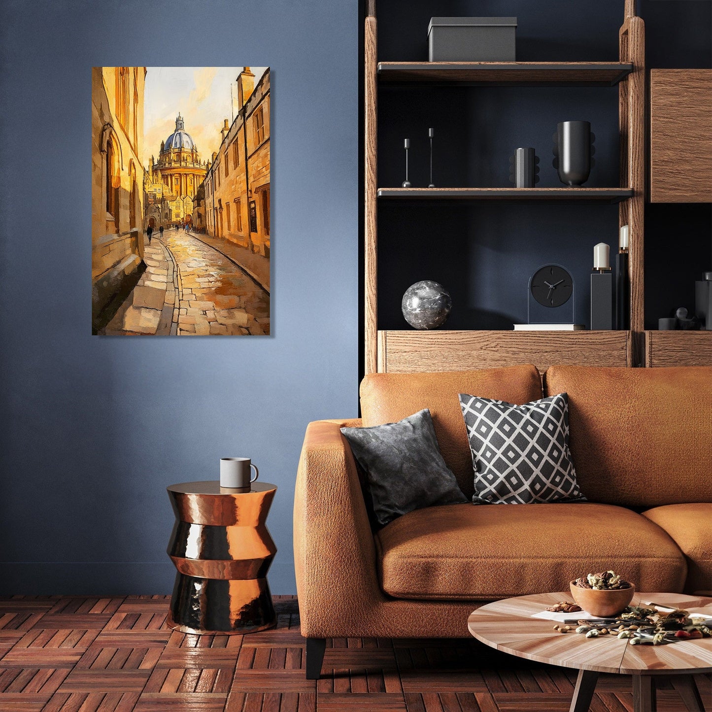 Bodleian Sunset Canvas