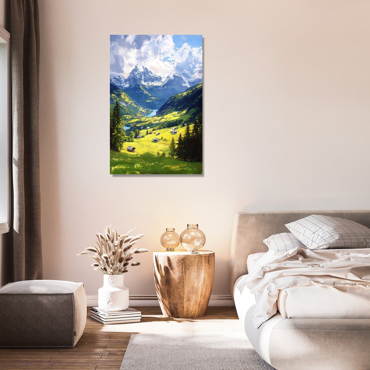 Swiss Alps Harmony Canvas
