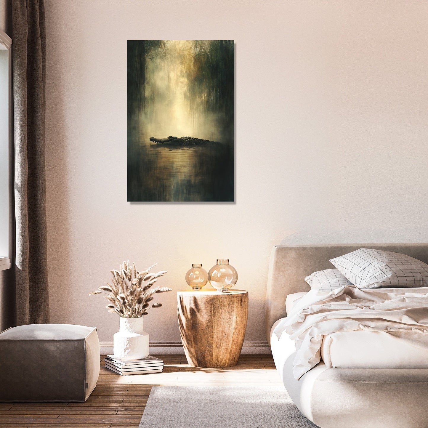 Crocodile Mistafield Canvas