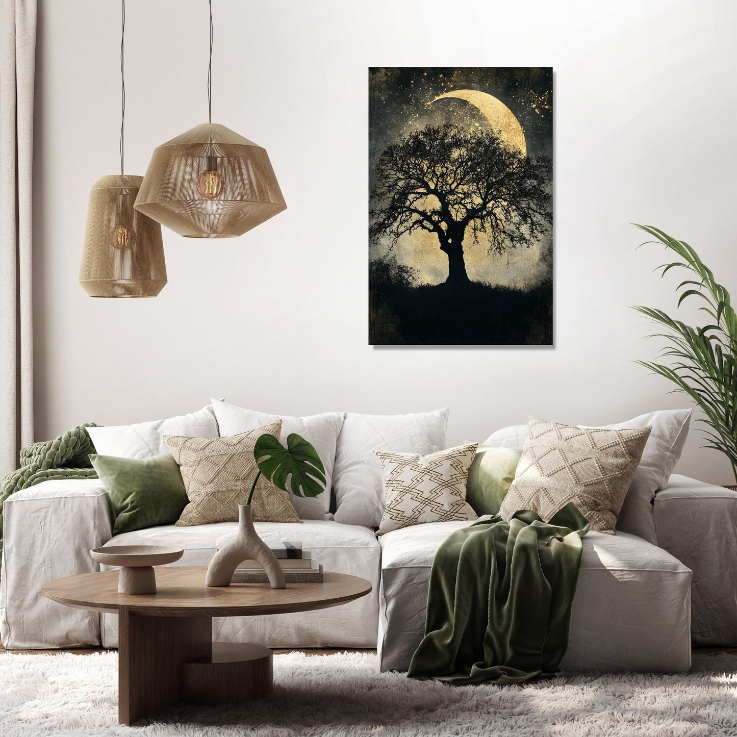 Moonlit Reverie Canvas