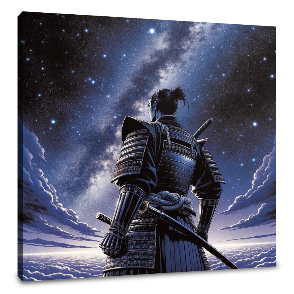 Cosmic Samurai Canvas