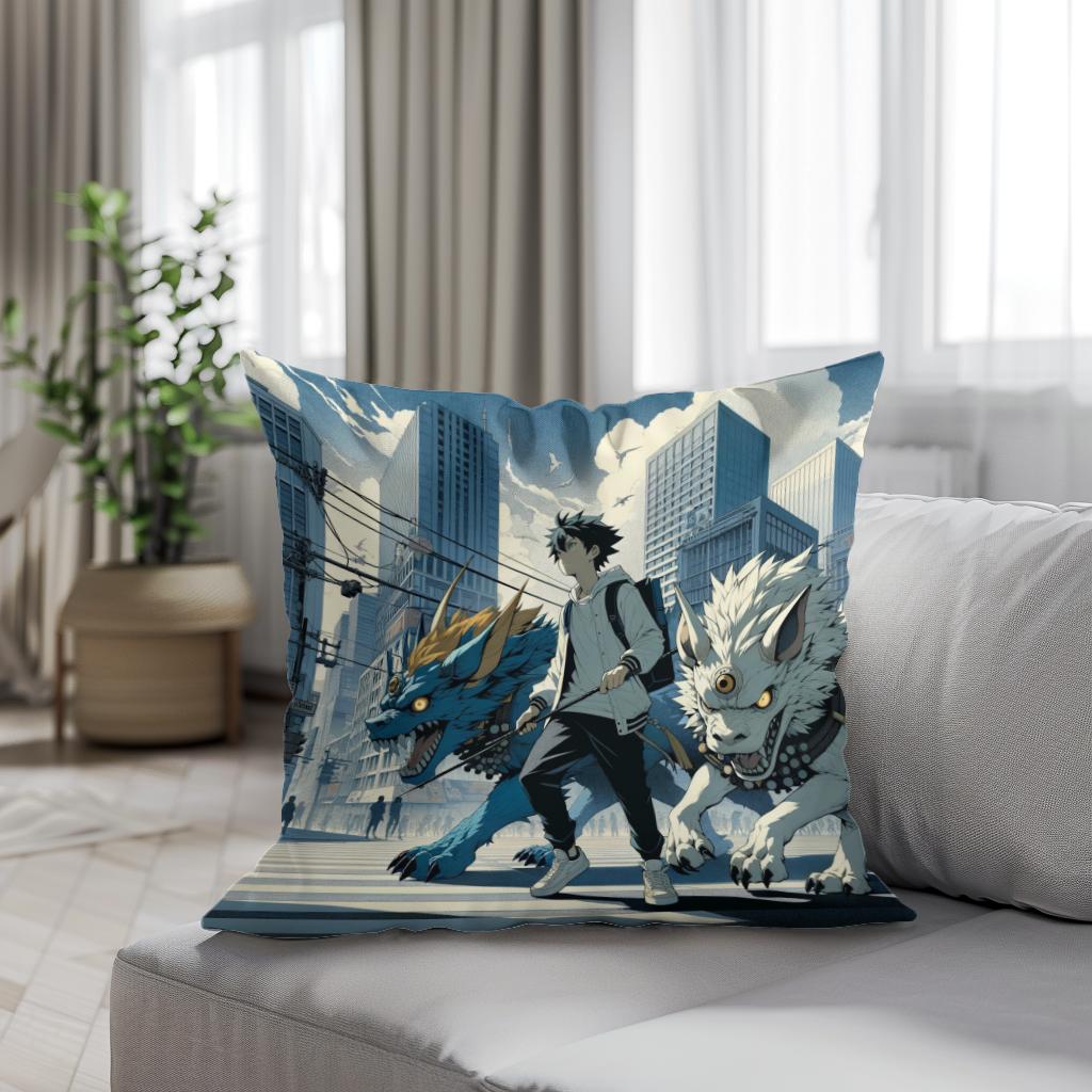 Metropolitan Beast Companions Cotton Cushion