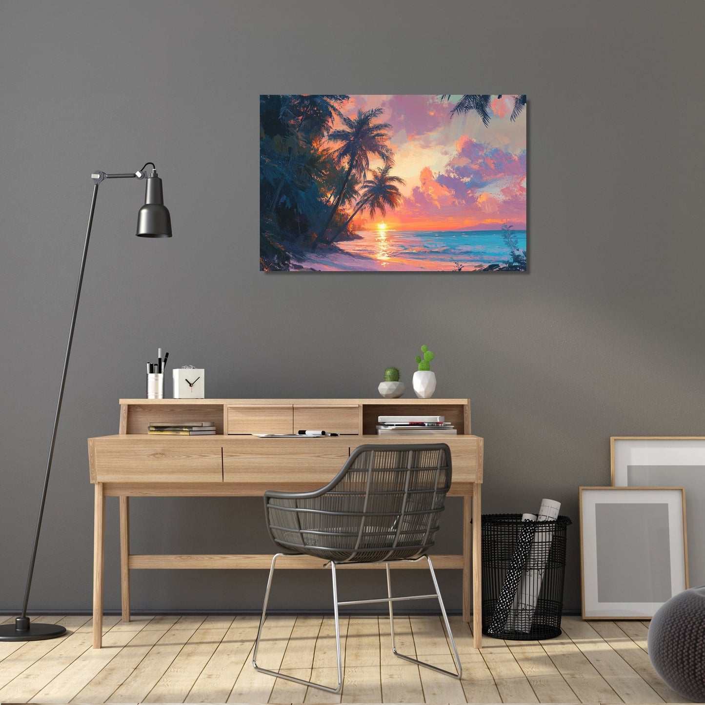 Tropical Sunrise Bliss Canvas