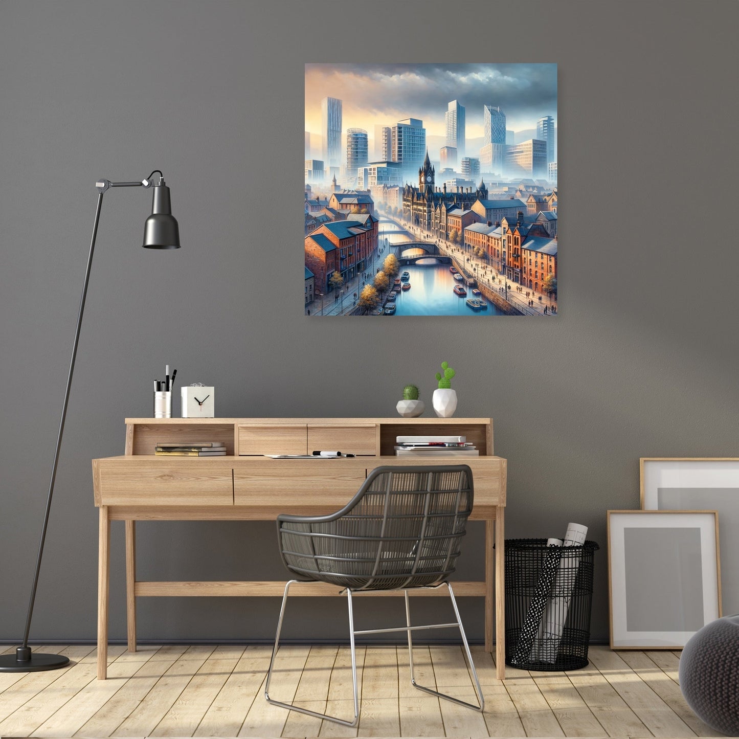 Manchester Mosaic Canvas