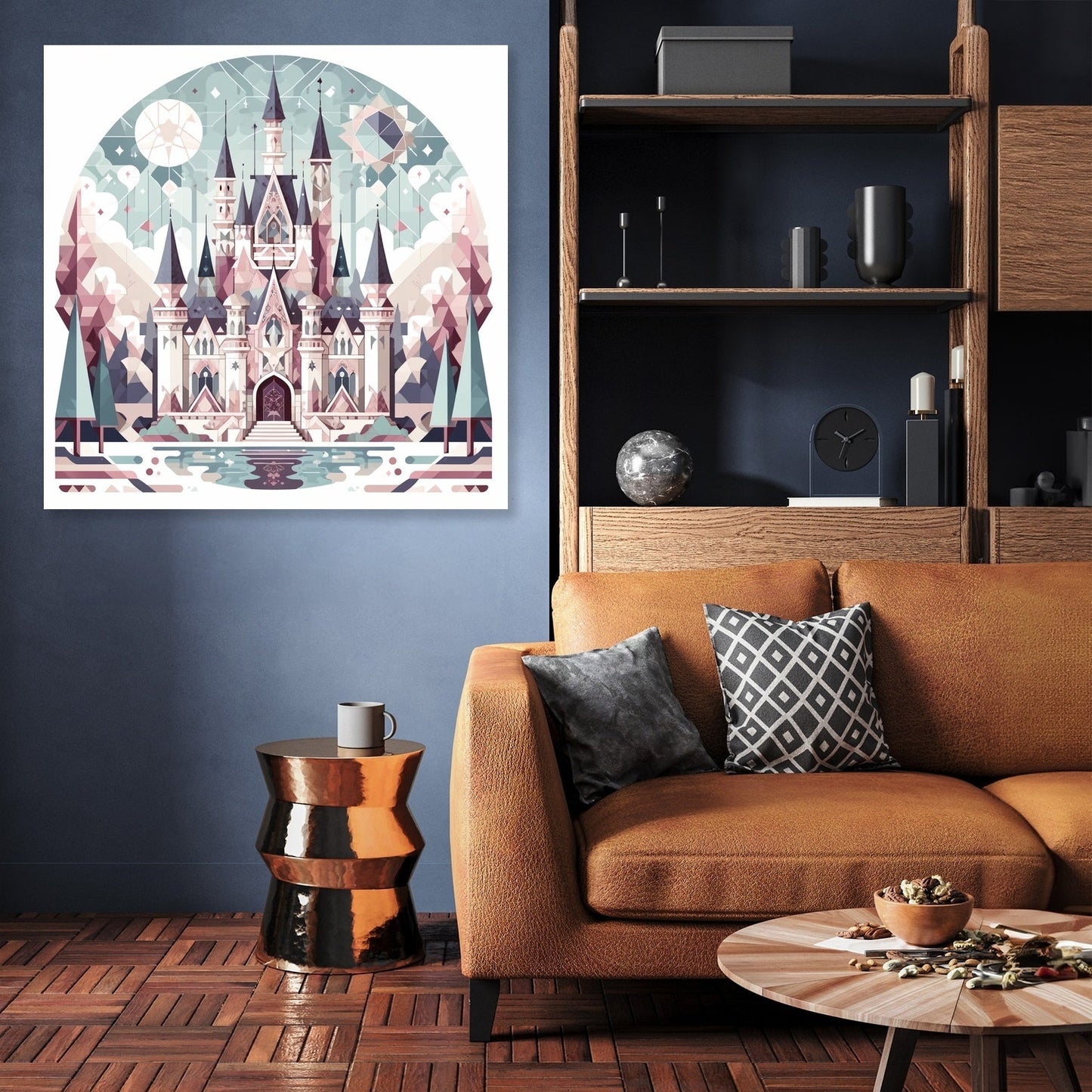 Whimsical Castle Canvas