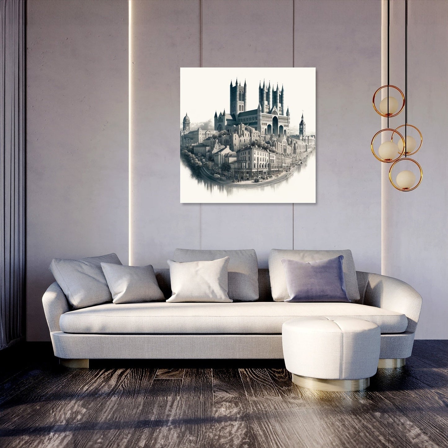 Timeless Lincoln Canvas