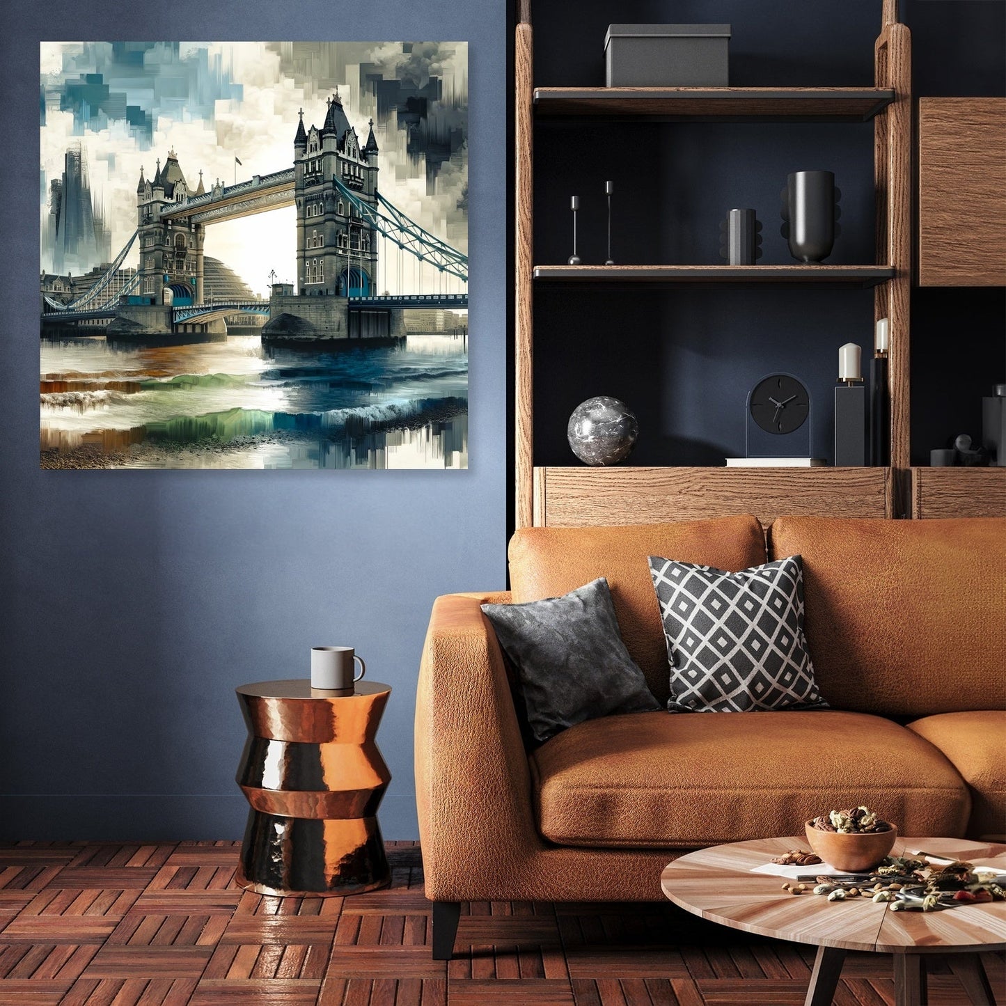 London Thames Archway Canvas