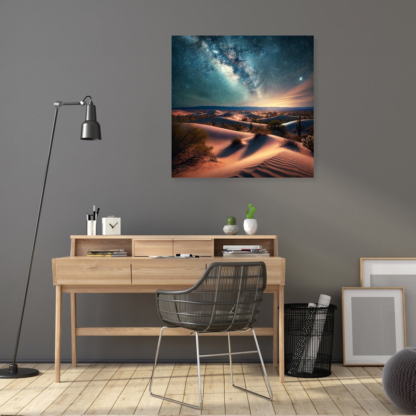 Desert Starry Night Canvas