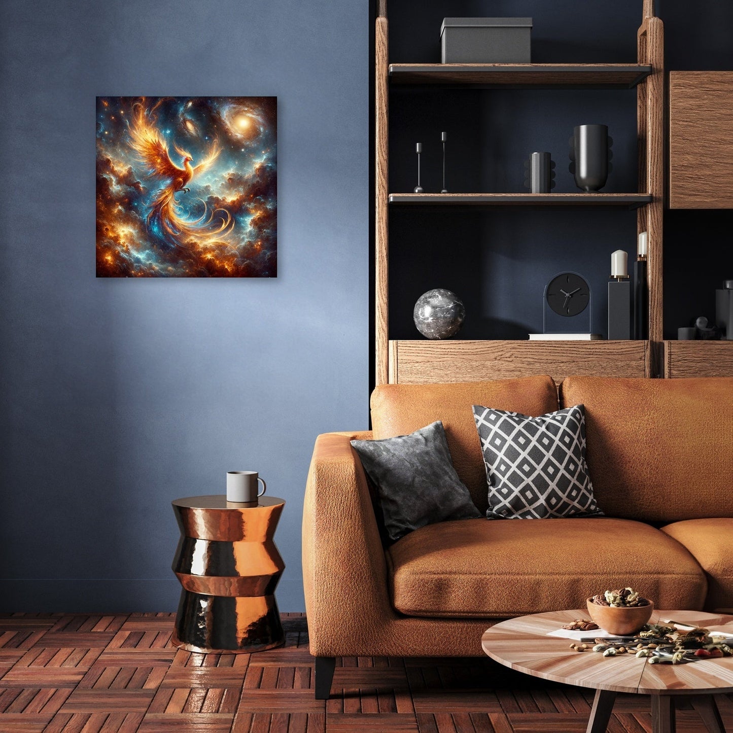 Phoenix of the Cosmos Canvas