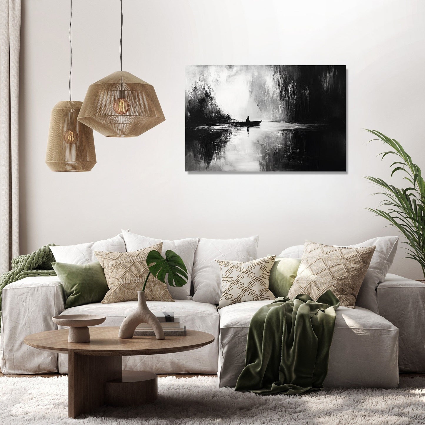 Drifting Into Nothingness Canvas
