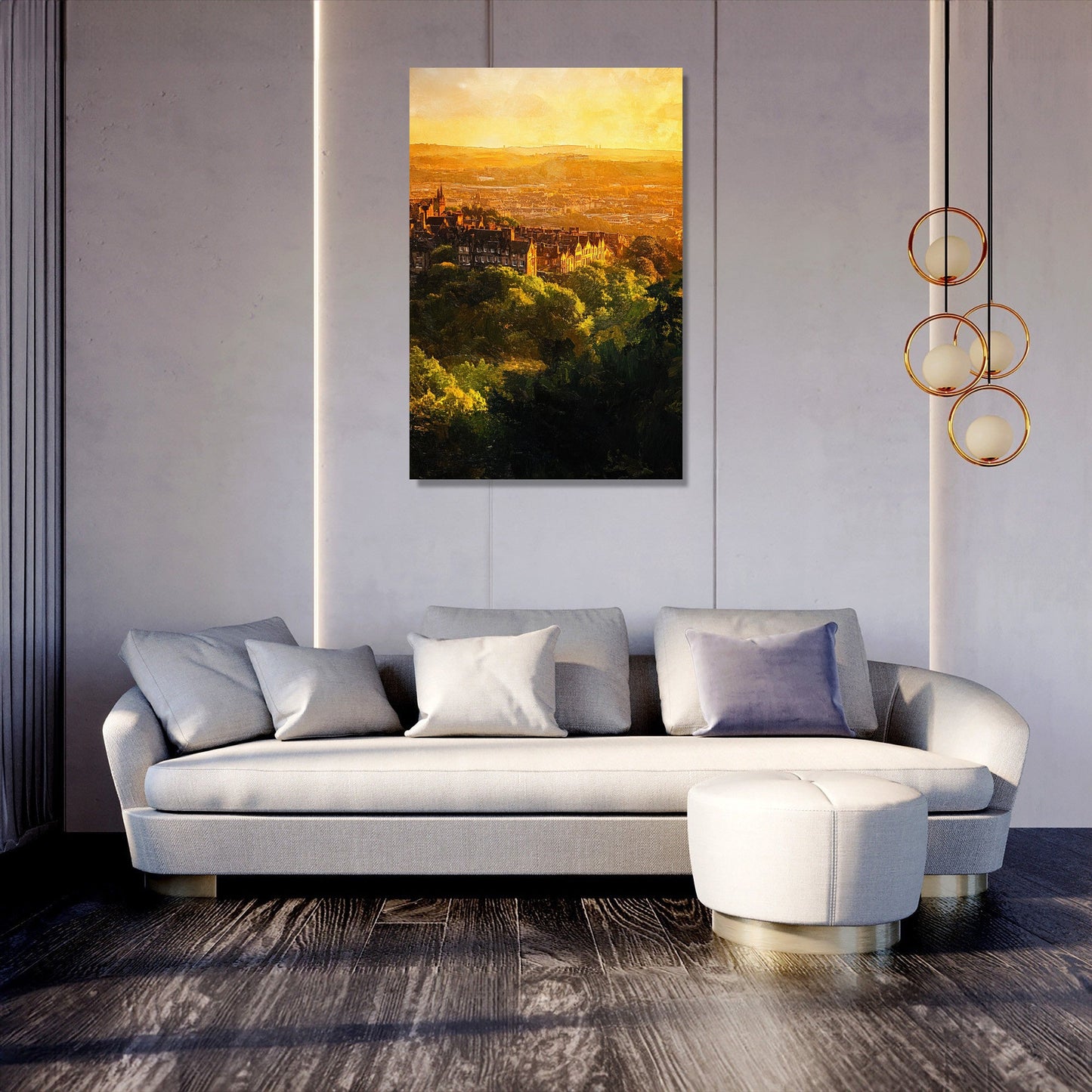 Arthur's Seat Sunset Canvas