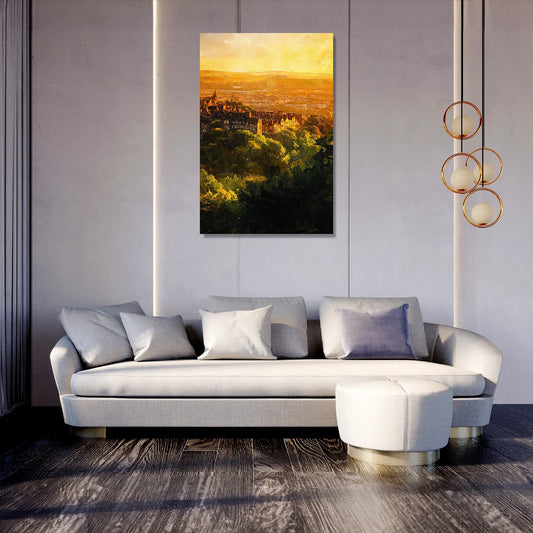Arthur's Seat Sunset Canvas