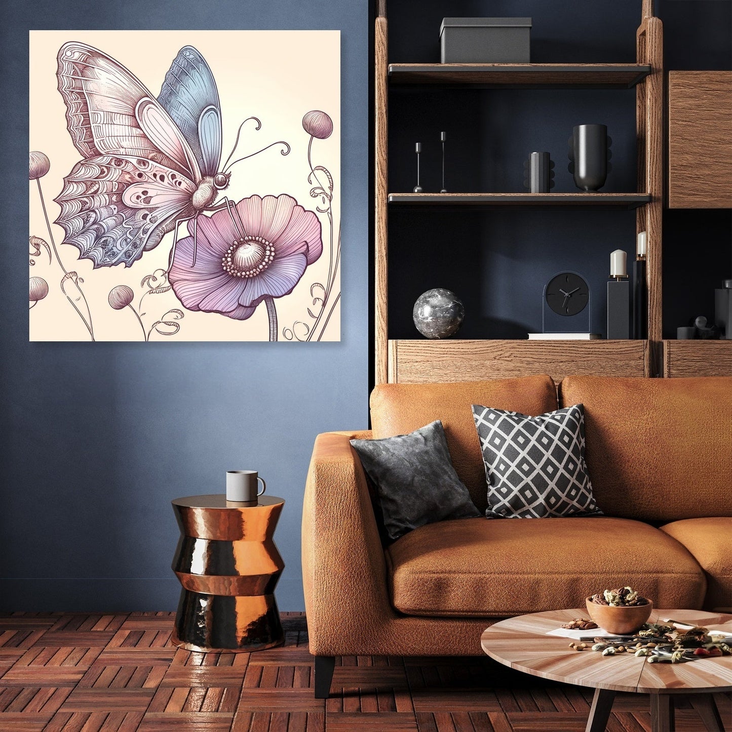 Delicate Harmony Canvas