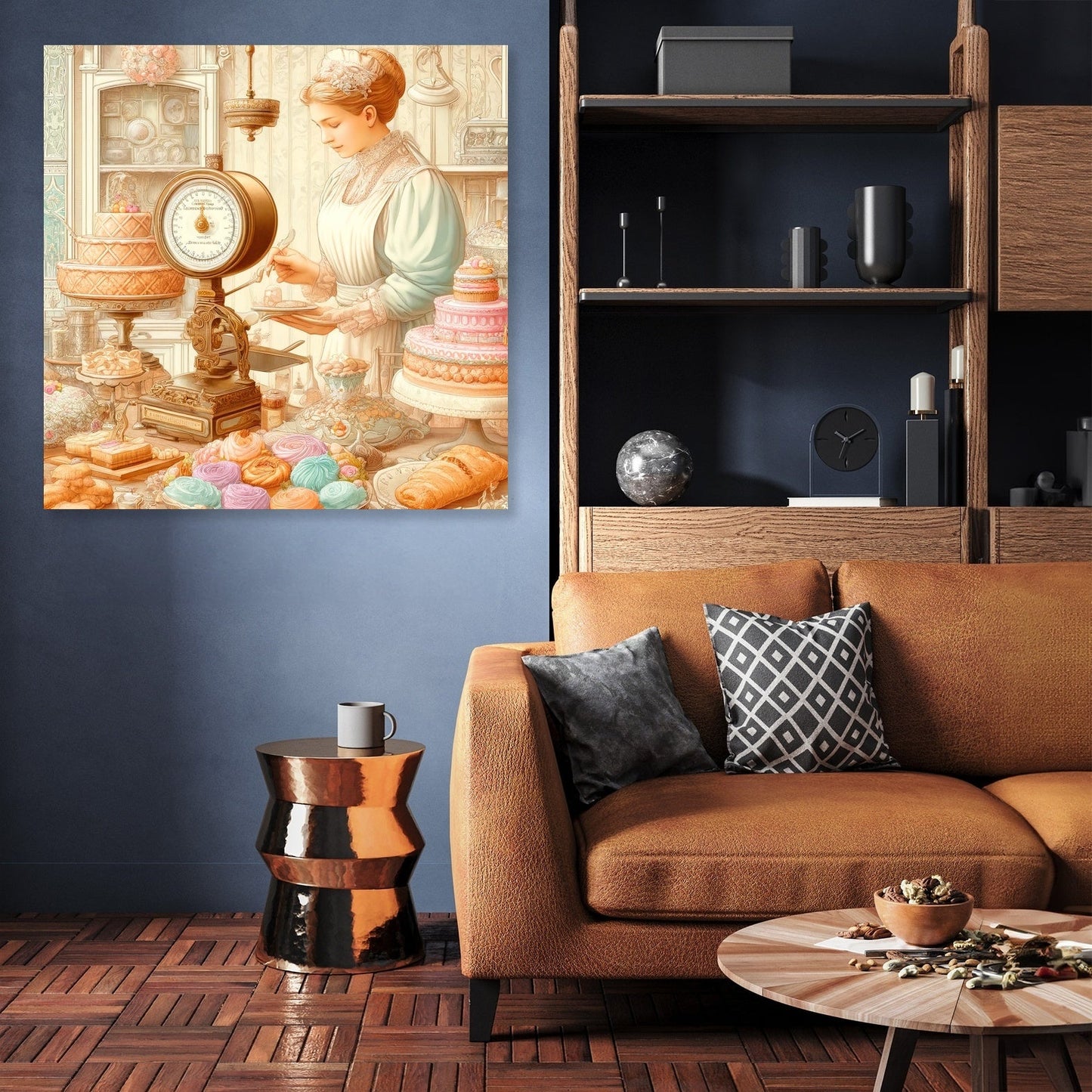 Pastel Patissier Canvas