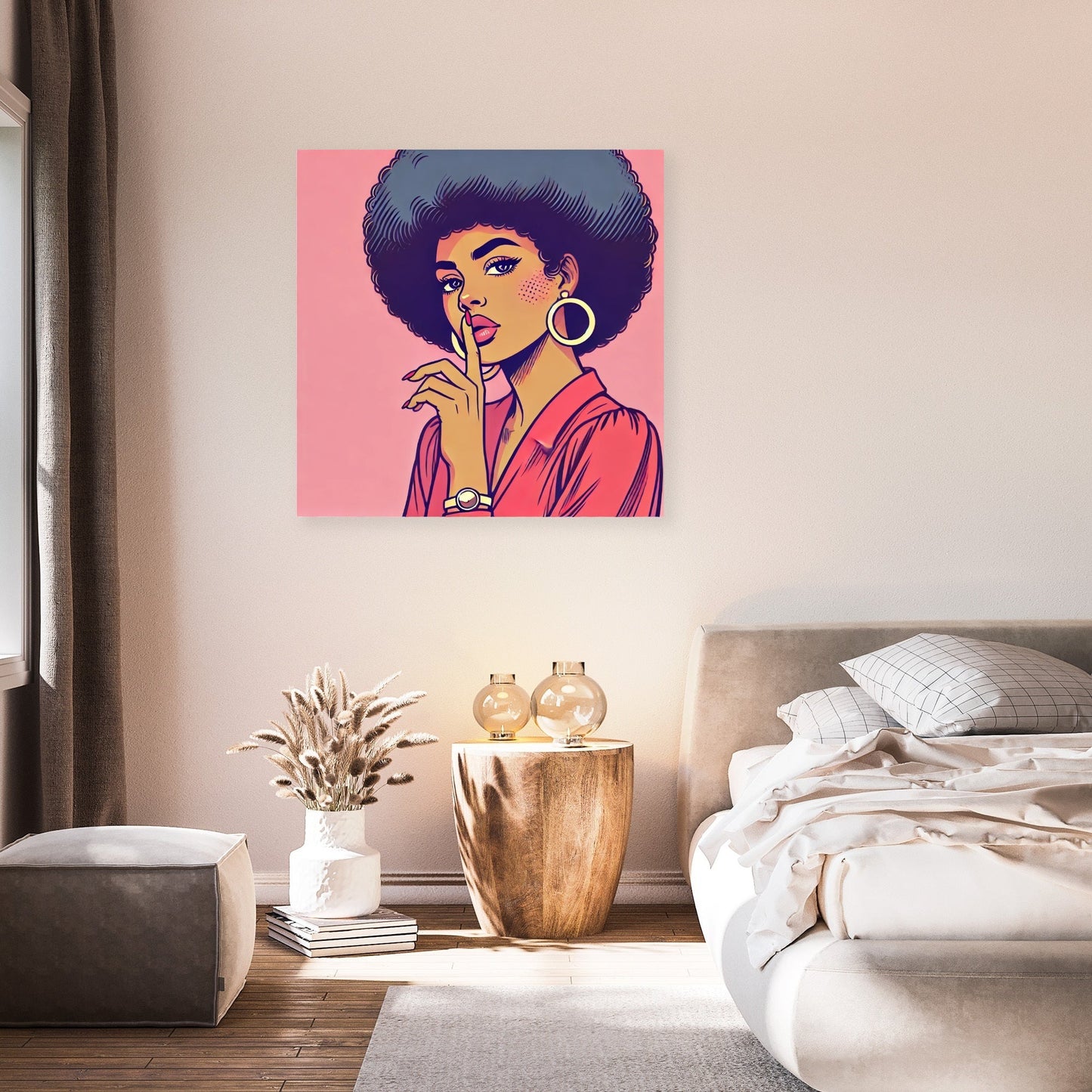 Mysterious Silence Canvas