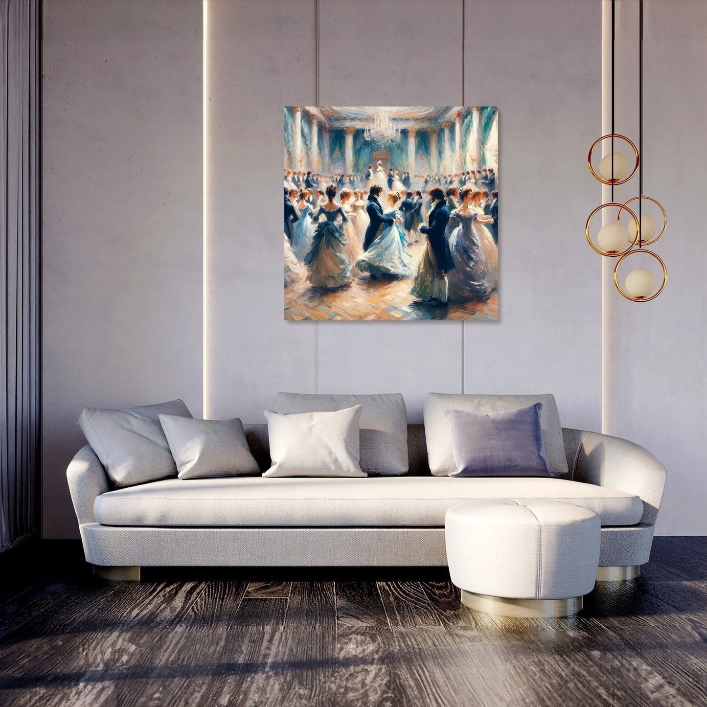 Whimsical Encounter Canvas