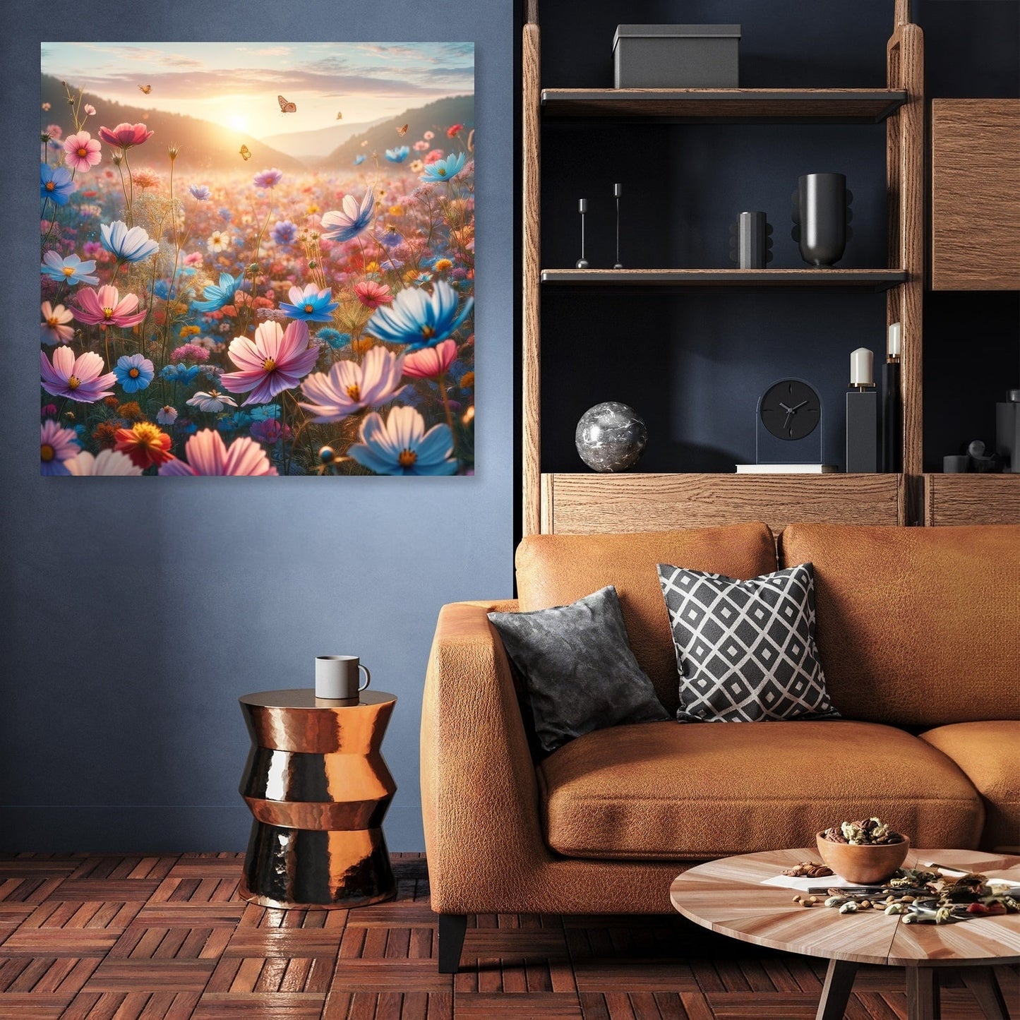 Afternoon Wildflower Canvas