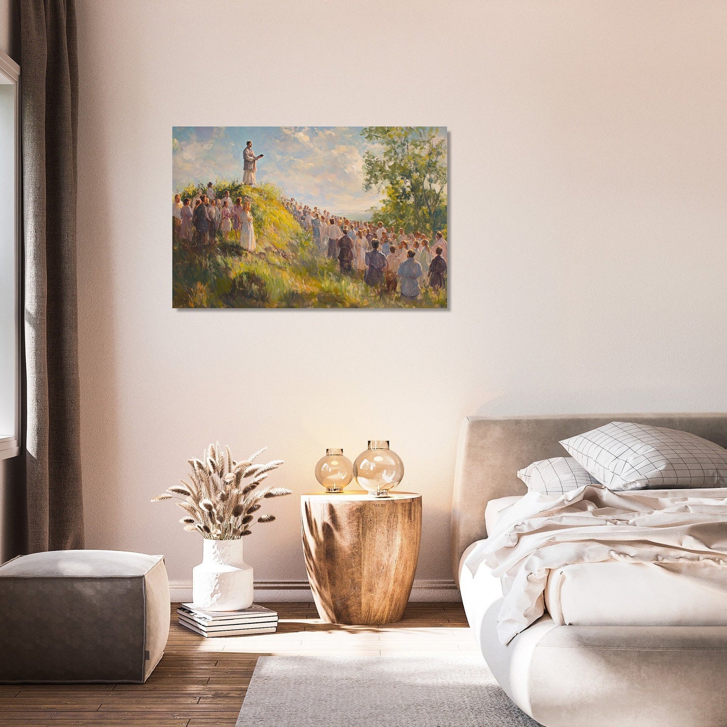 Saint David’s Uplifted Canvas