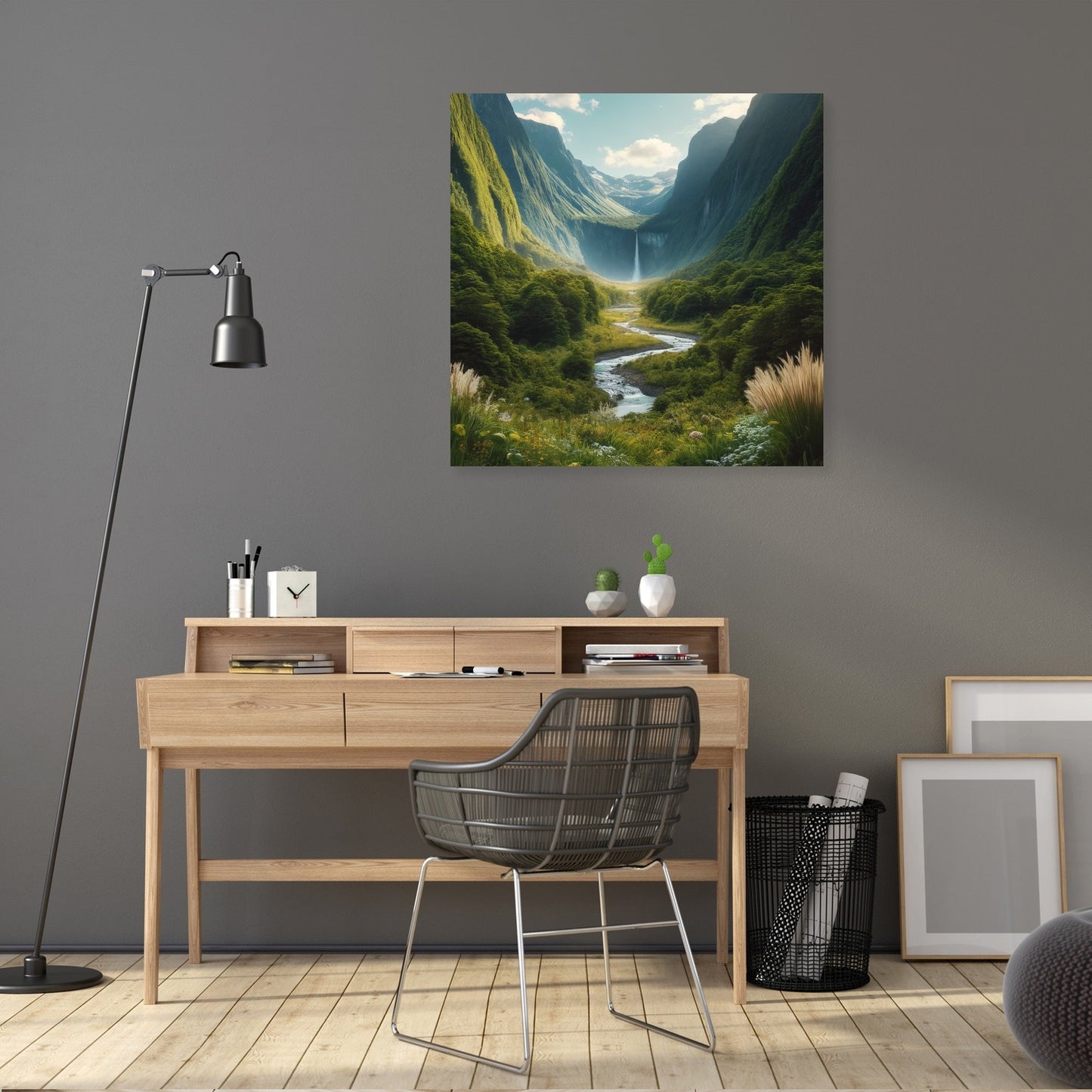 Verdant Valley Canvas