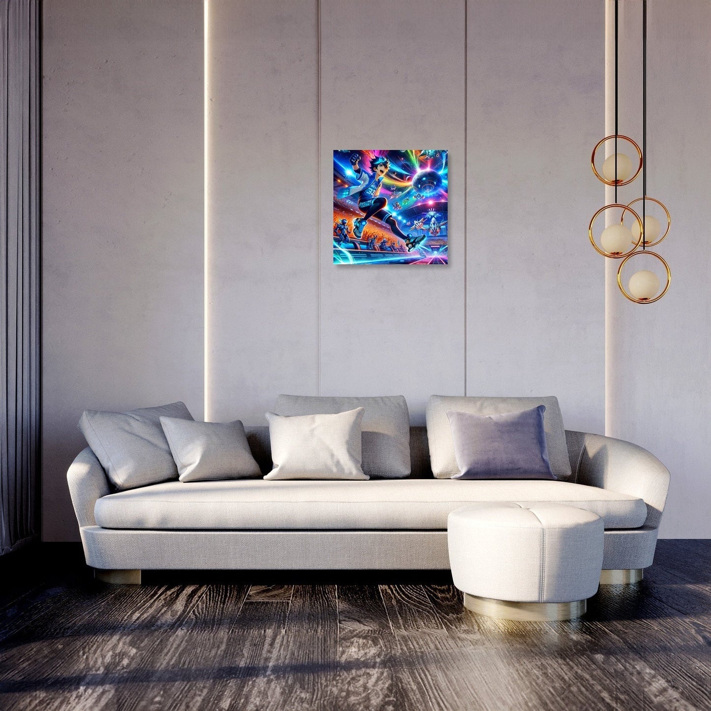 Interstellar Sports Showdown Canvas