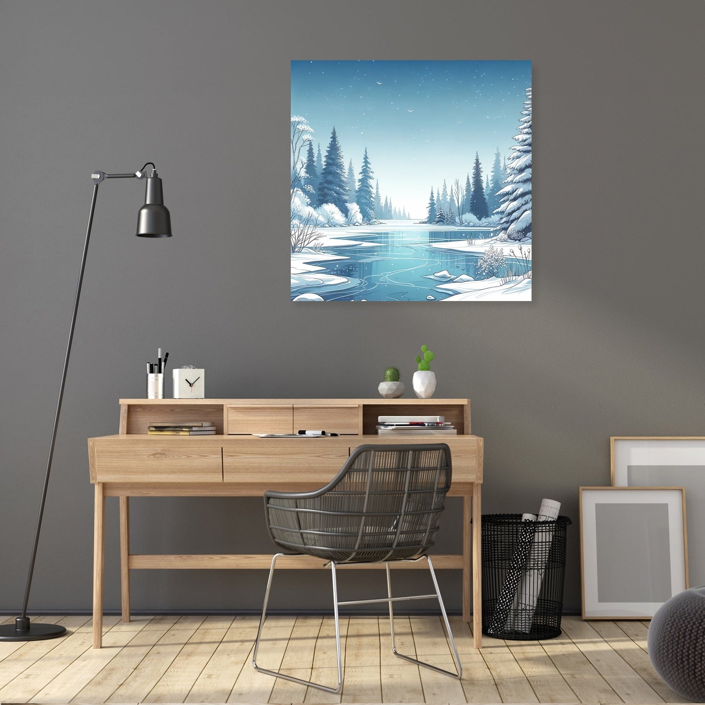 Winter Tranquility Canvas