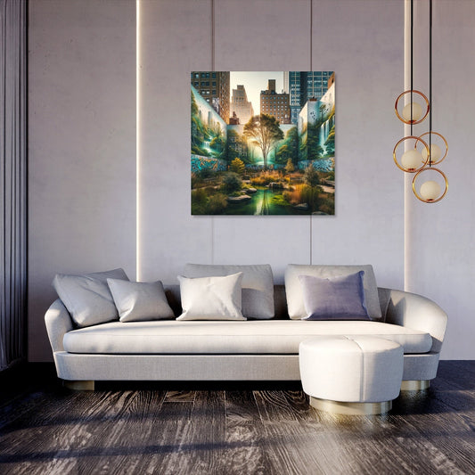 Urban Oasis Canvas