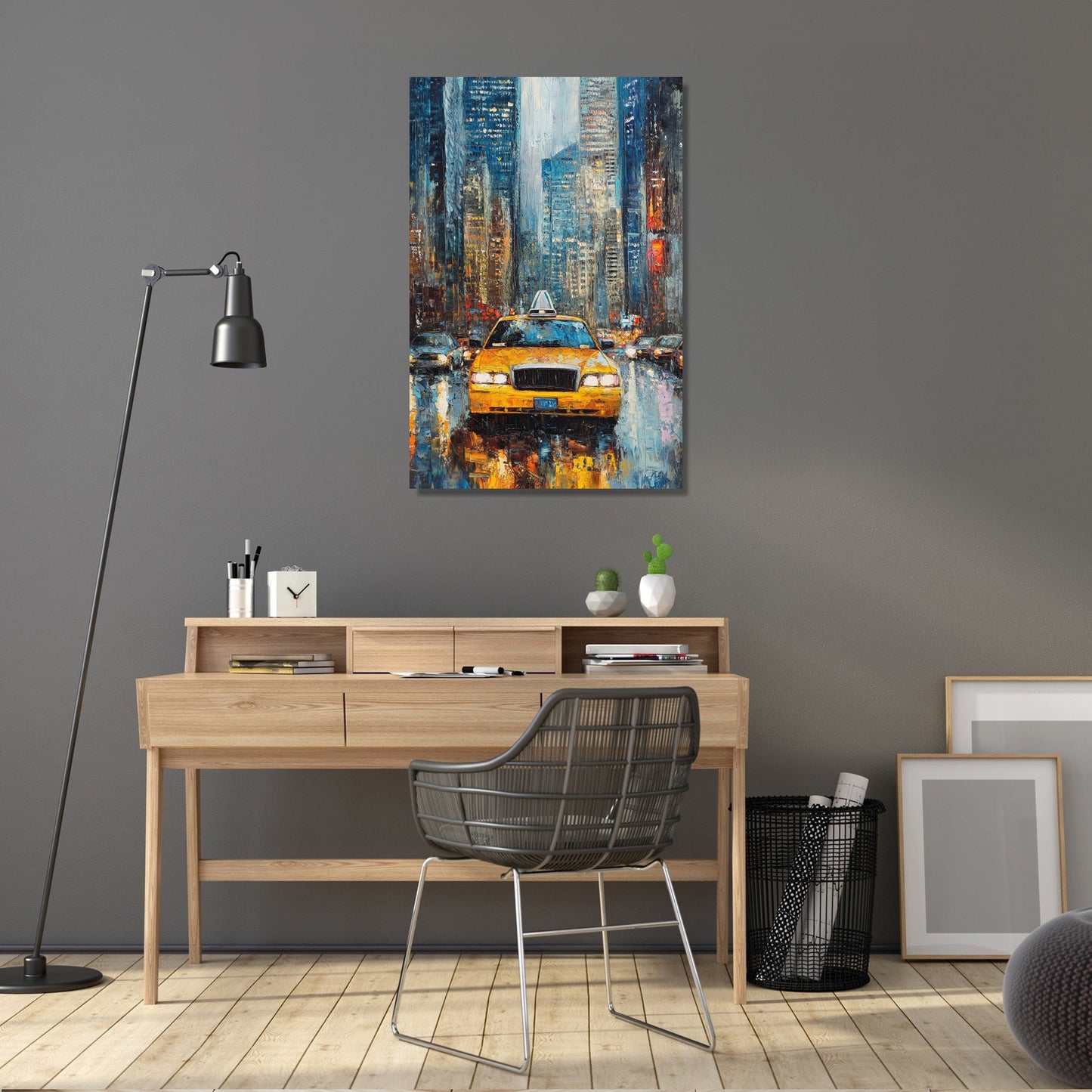 Urban Taxi Canvas
