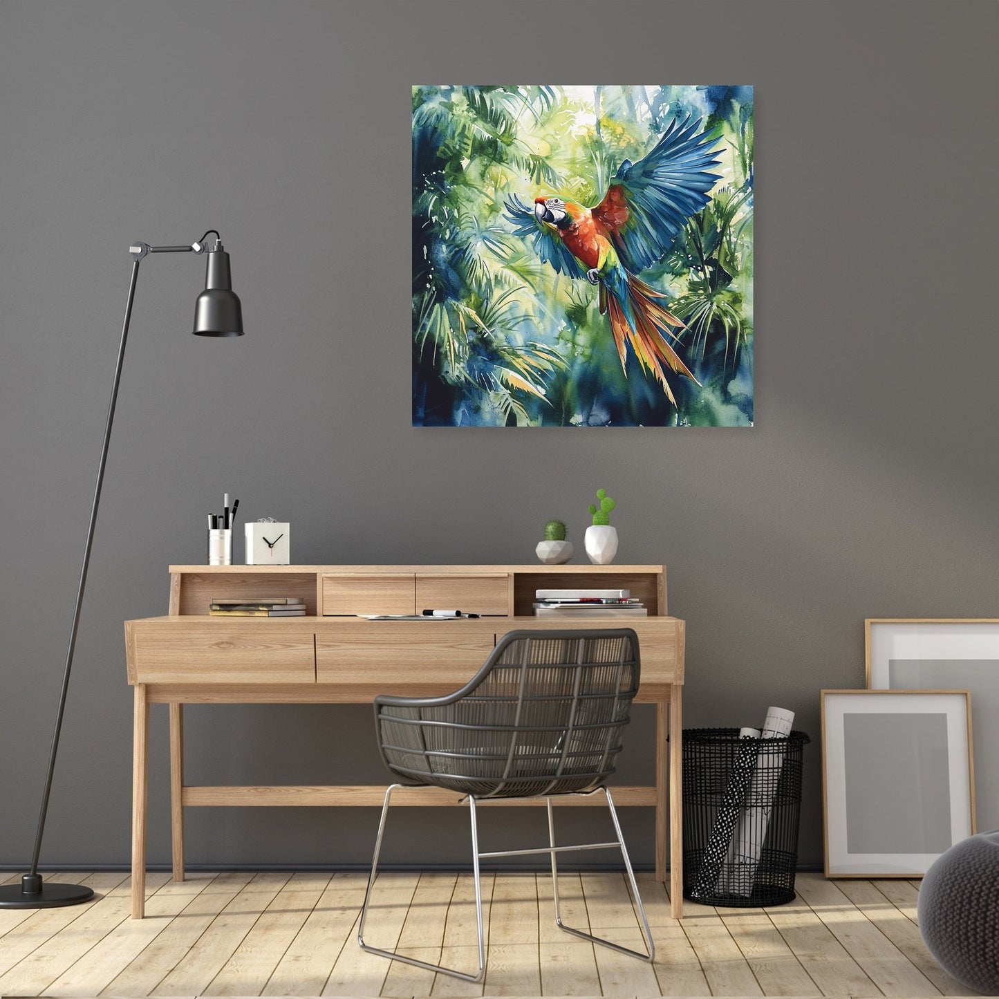 Parrot Wings Canvas