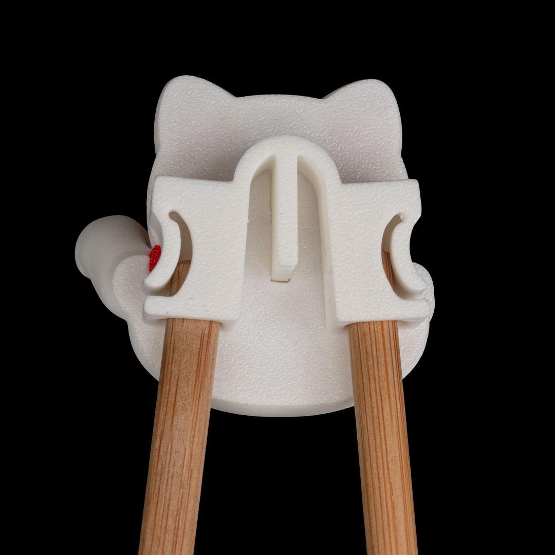 3D Character Chopstick Helpers | Reusable Training Chopsticks for Kids, Beginners
