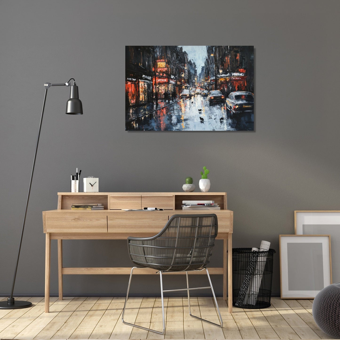 Urban Rat Race Canvas