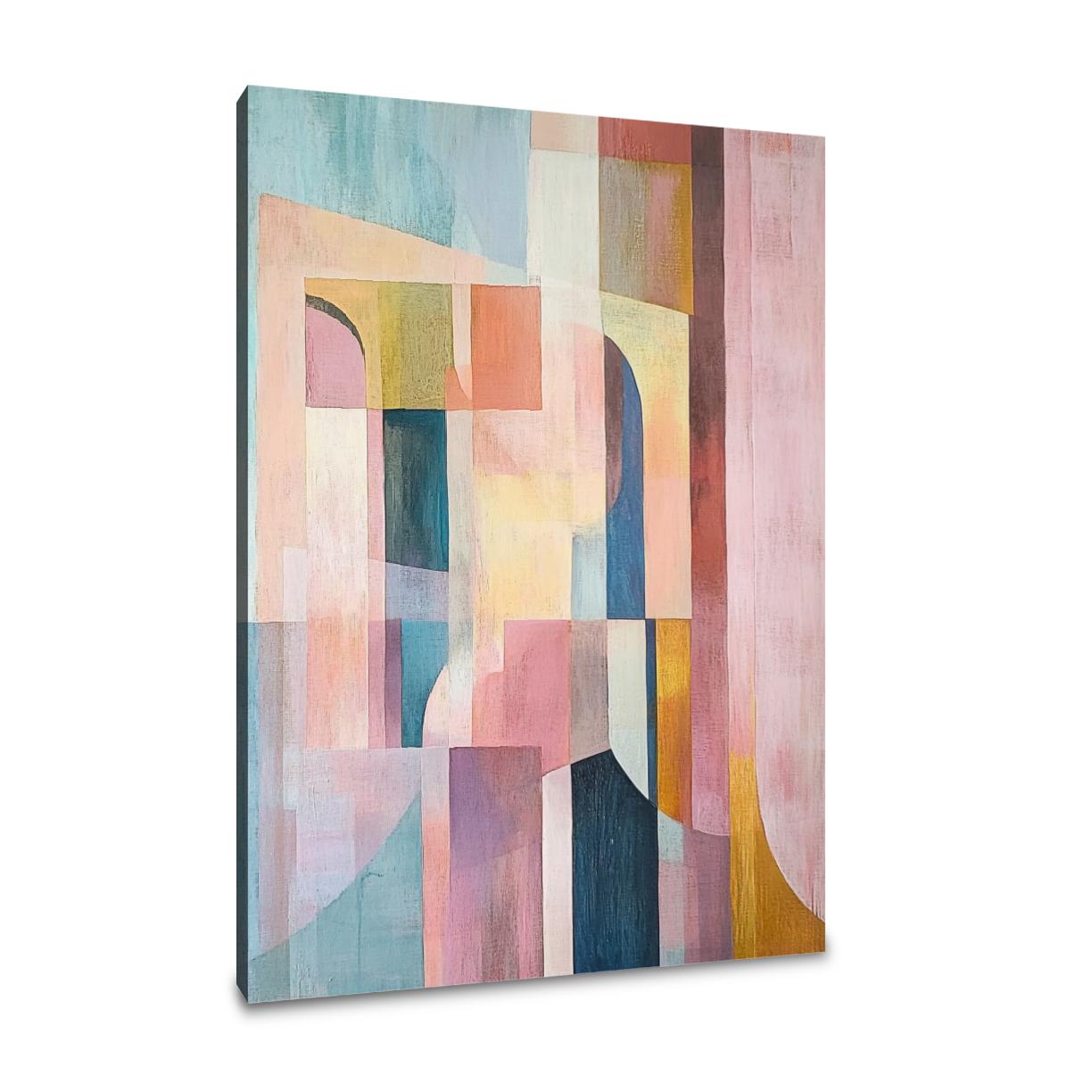 Subtle Geometry Harmony Canvas