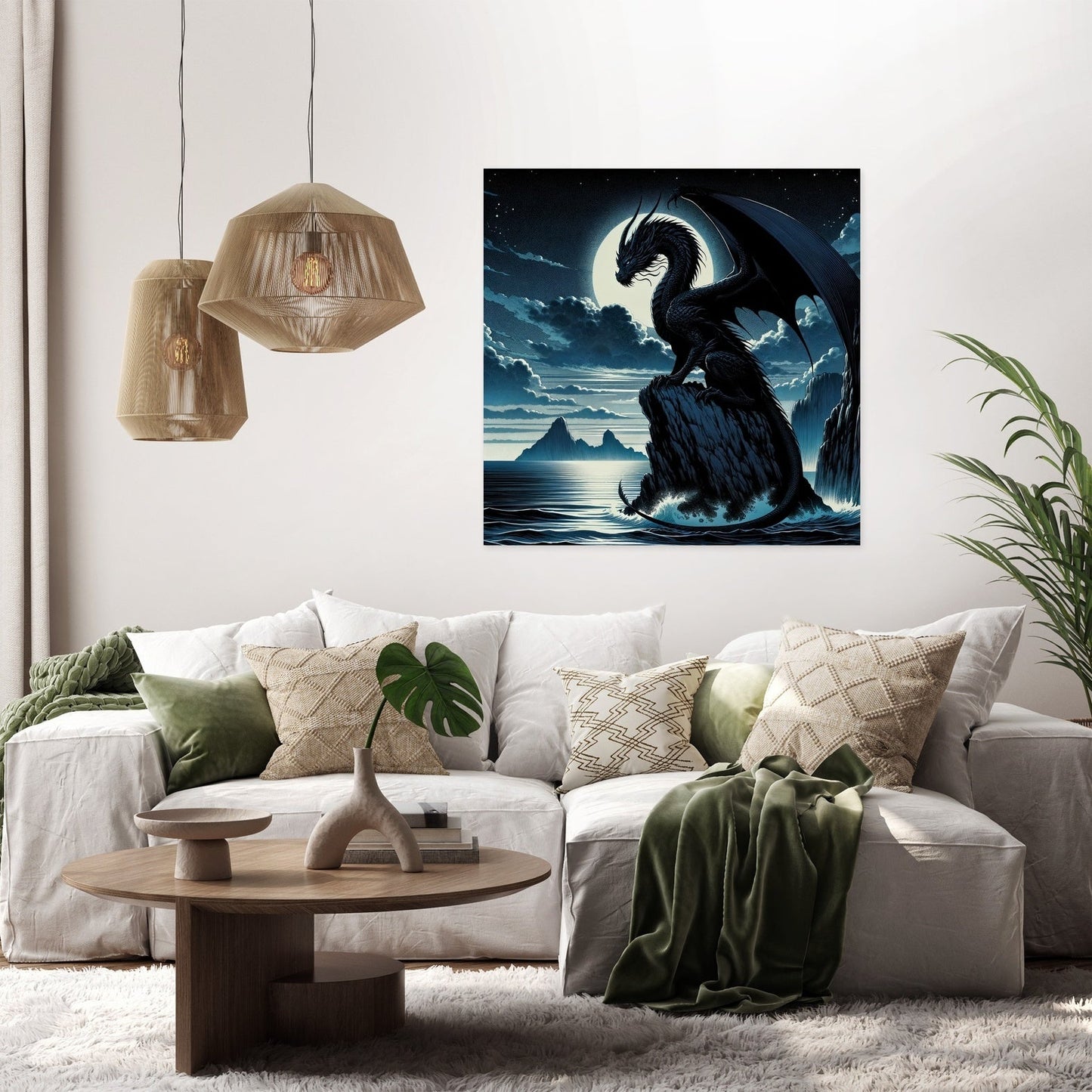 Twilight Dragon Canvas