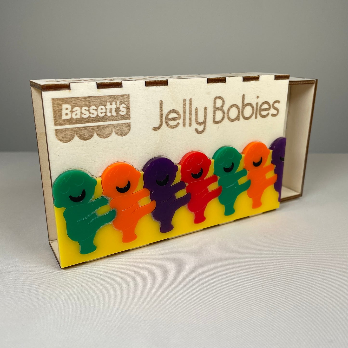 Jelly Babies Box - Flatpack Model Kit by Curious Rabbit ®