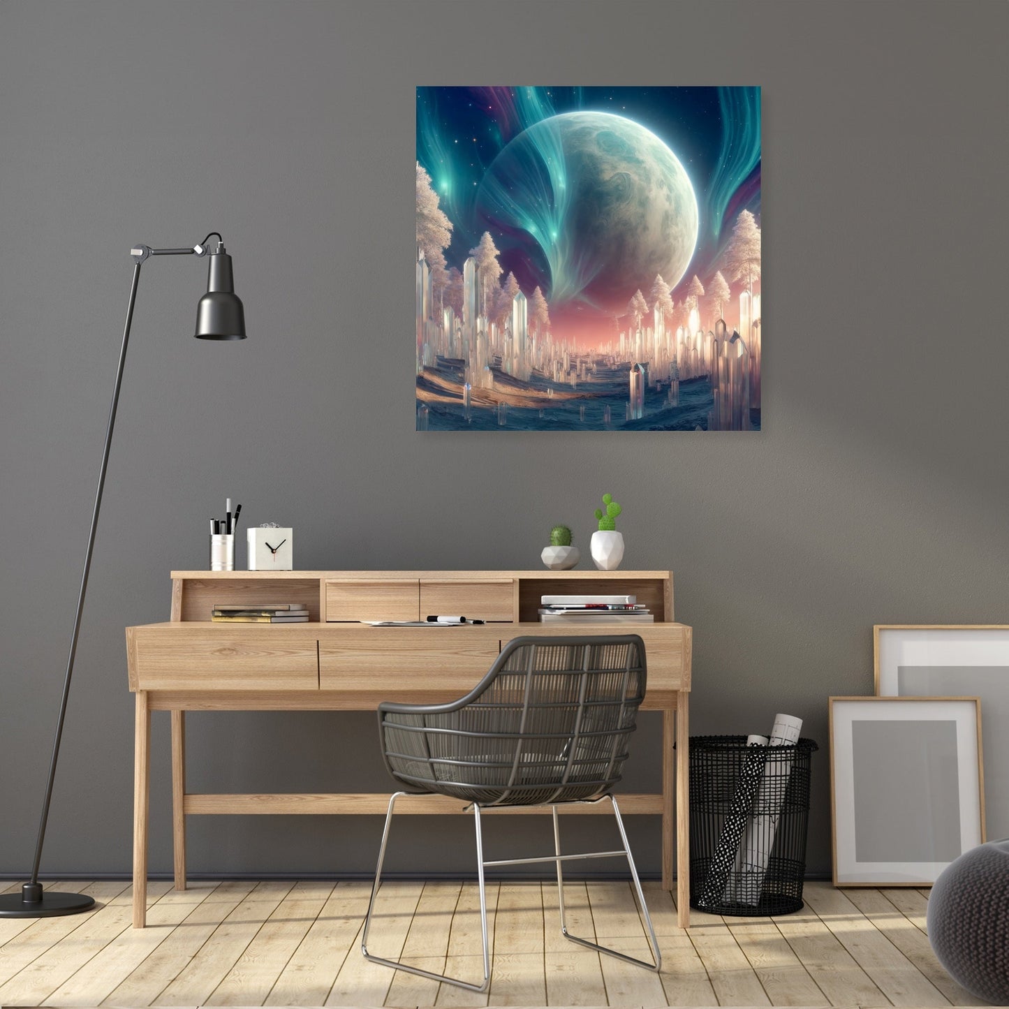 Crystalline Enchantment Canvas