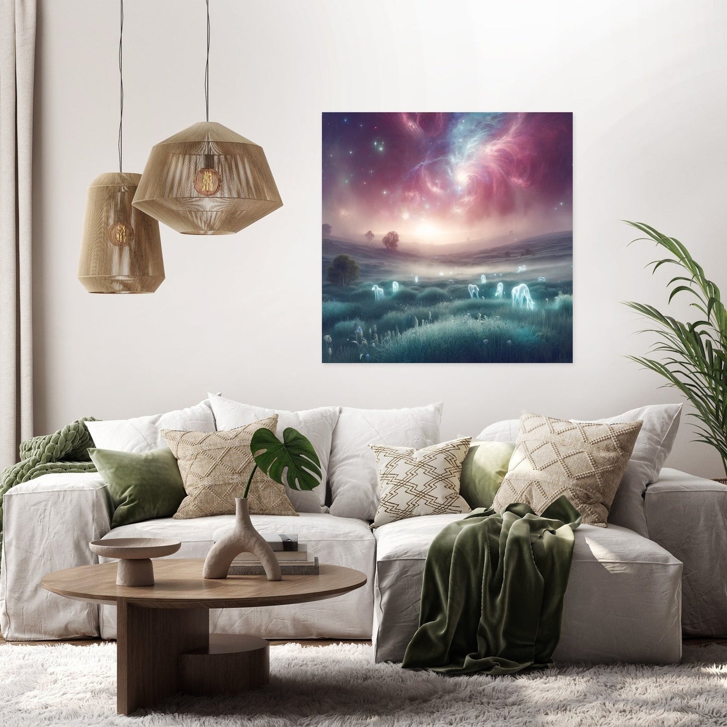 Ethereal Meadow Canvas