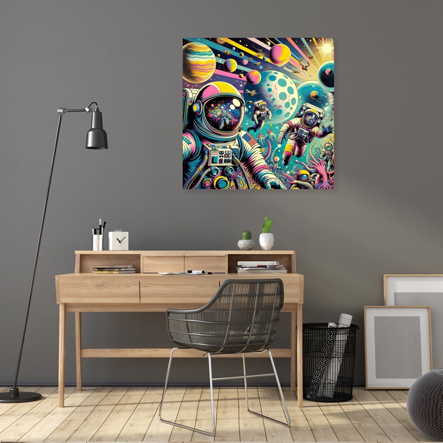 Cosmic Pop Odyssey Canvas