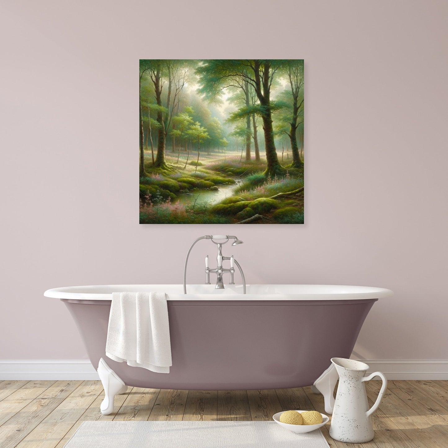 Woodland Glade Serenity Canvas