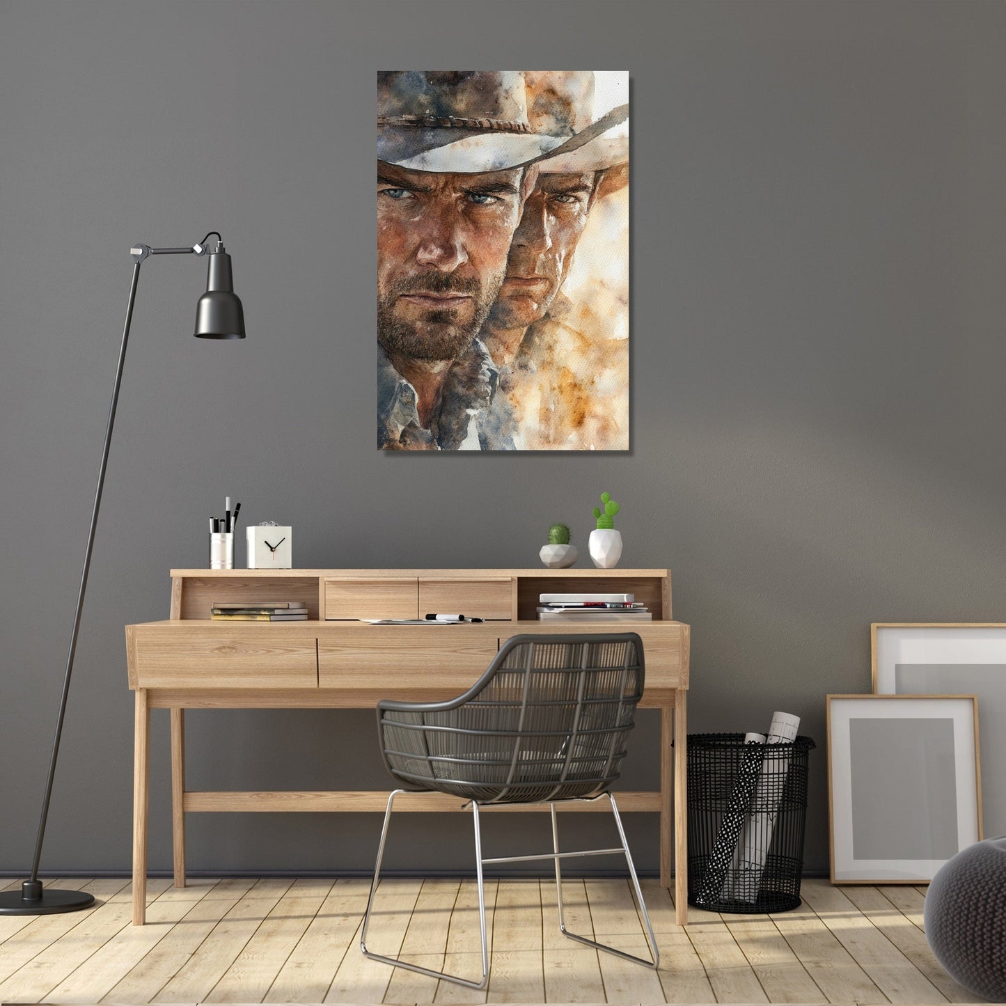 Duel of the Desert Canvas
