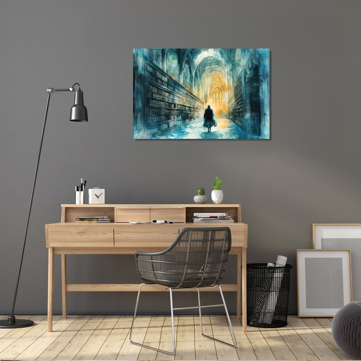 Assassin's Pursuit Library Canvas