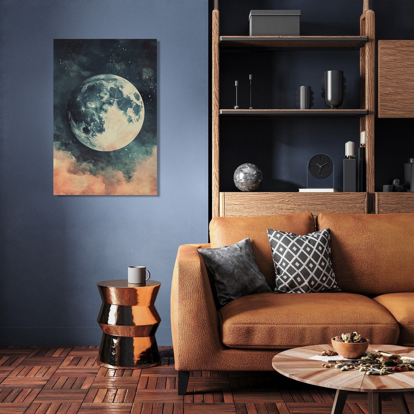 Celestial Geometry Canvas