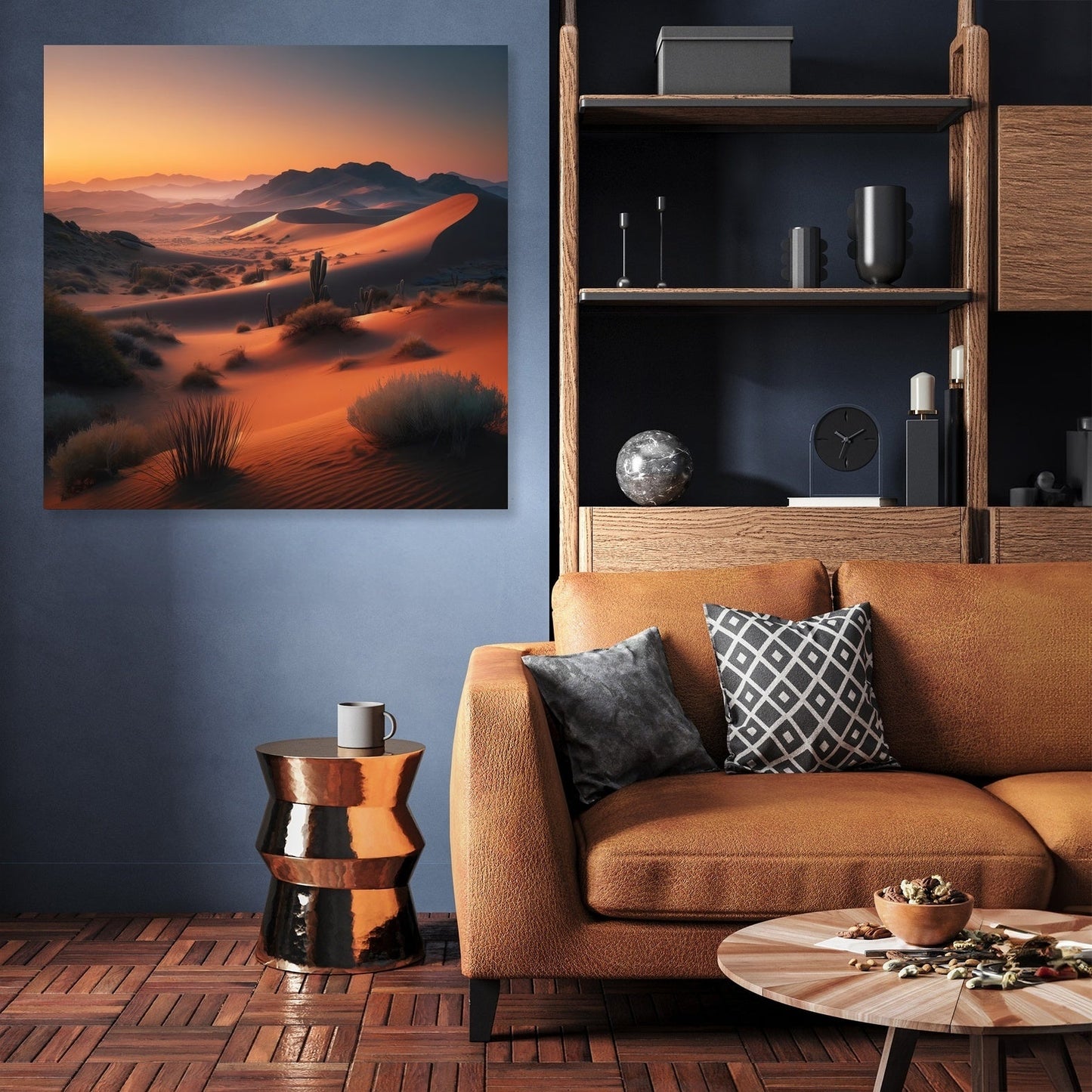 Dawn Desert Elegance Canvas