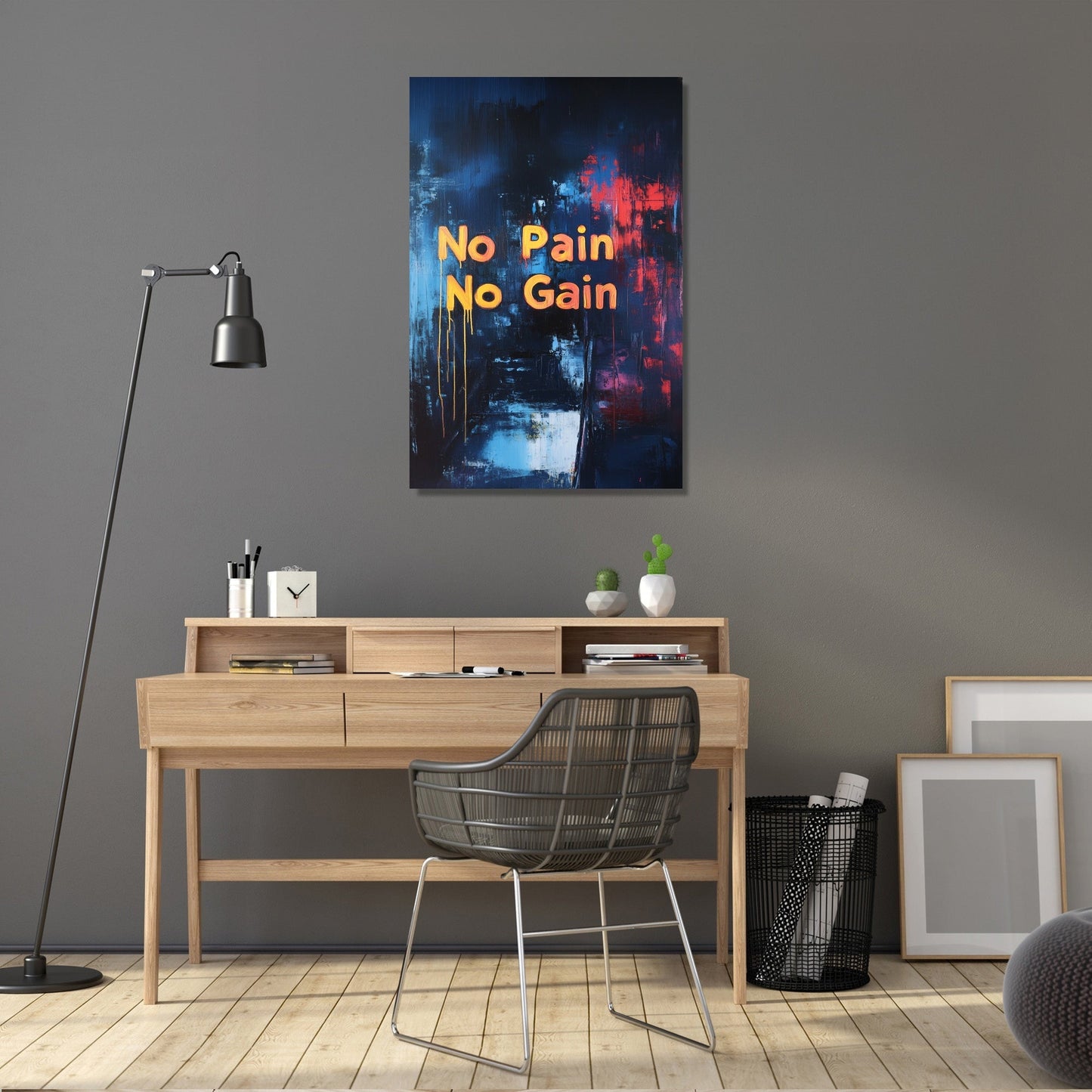 No Pain No Gain Canvas