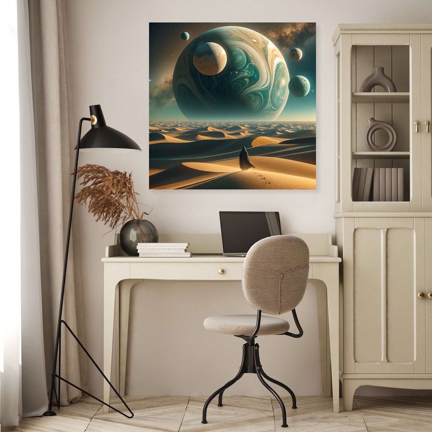 Ethereal Desert Canvas
